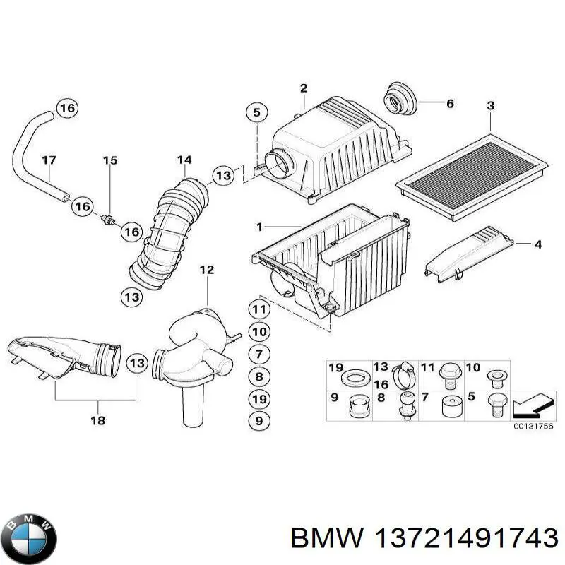  BMW 13721491743 precio, desde 88,28 EUR