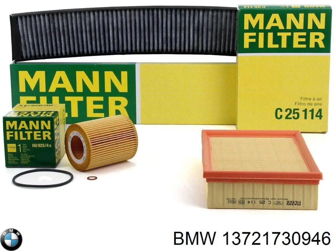 13721730946 BMW Filtro de aire de motor