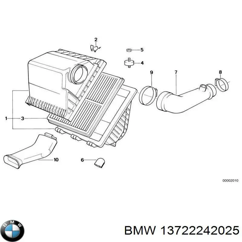 13722242025 BMW filtro de aire