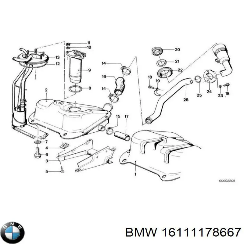 Comprar 16111178667 BMW 