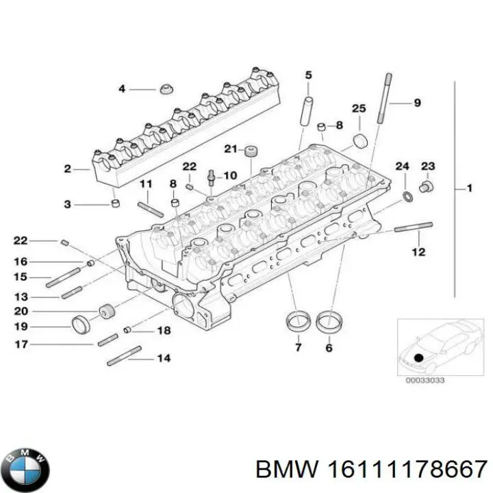  BMW 16111178667