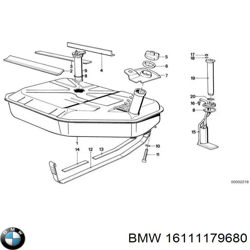  BMW 16111179680