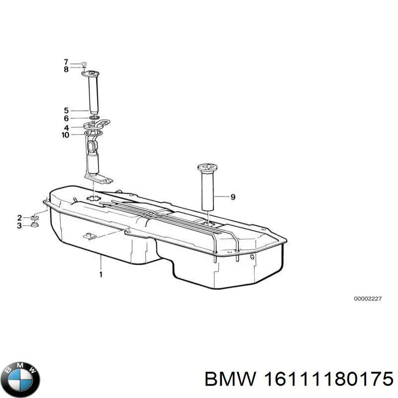 Comprar 16111180175 BMW Depósito de gasolina
