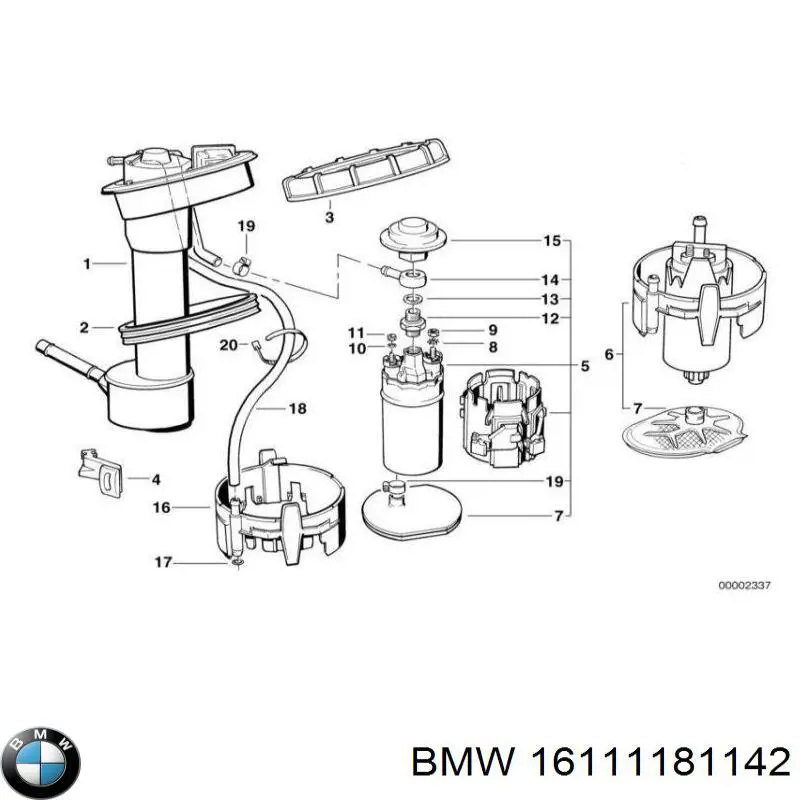  BMW 16111181142 precio, desde 24,09 EUR