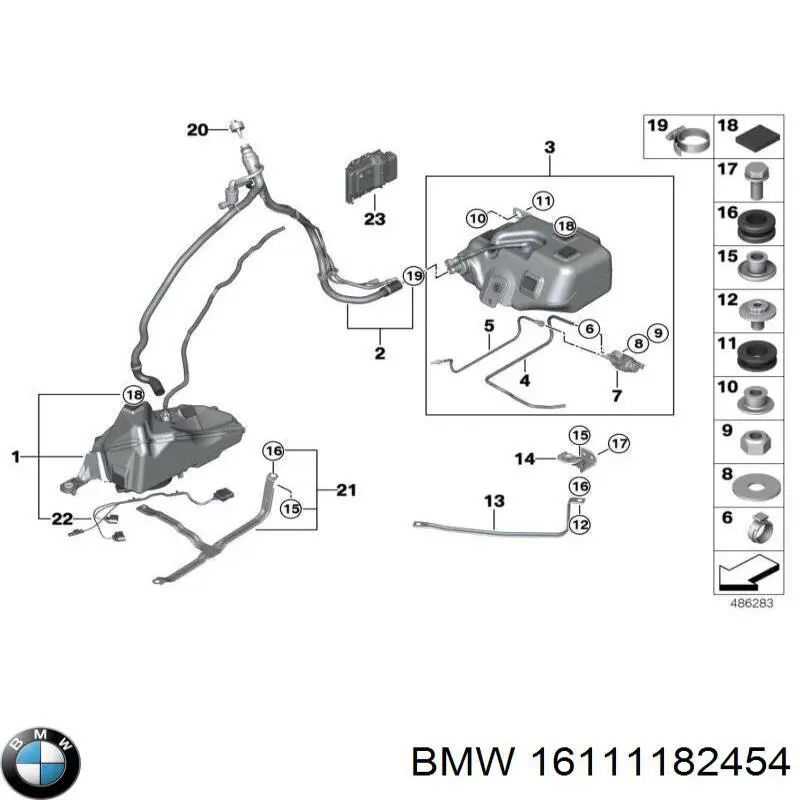  BMW 16111182454 precio, desde 5,75 EUR