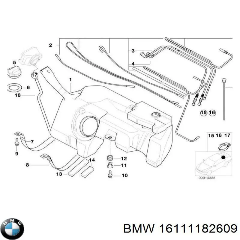  BMW 16111182609 precio, desde 5,78 EUR