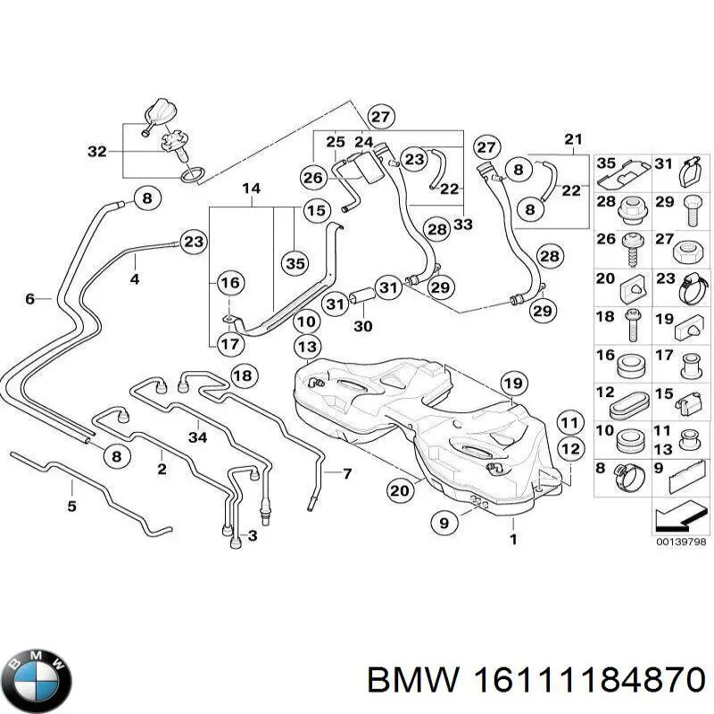 16111184870 BMW 