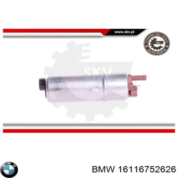 Bomba de combustible BMW 16116752626