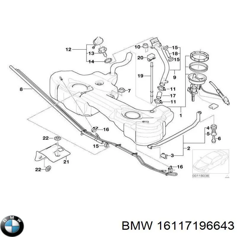 16117196643 BMW 