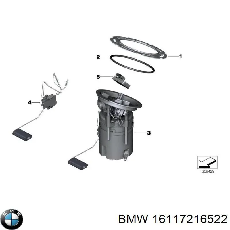 Boca de llenado del depósito de combustible BMW 16117216523 precio, desde 25,77 EUR