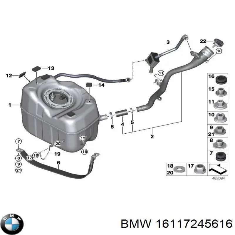 16117245616 BMW