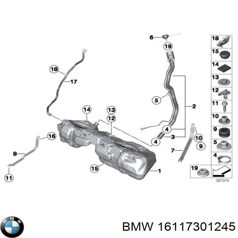 16117301245 BMW