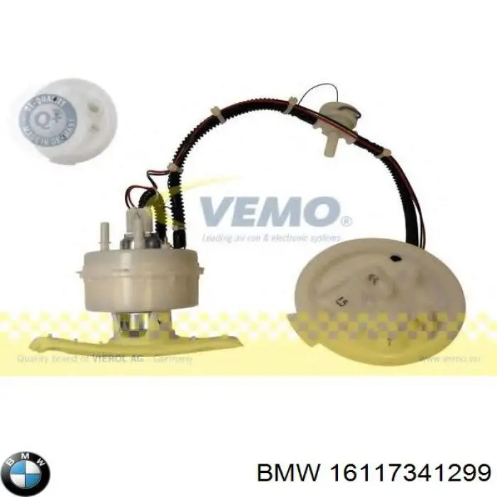 16117341299 BMW módulo alimentación de combustible