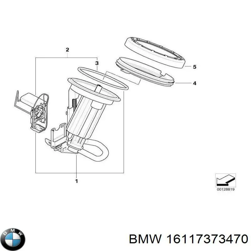 Bomba de gasolina 16117373470 BMW