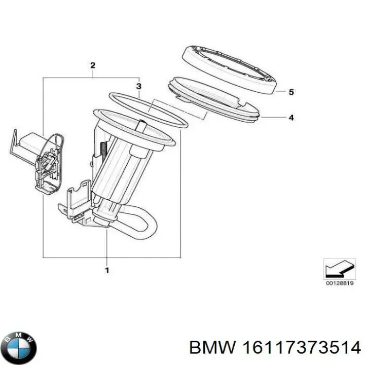 Comprar 16117373514 BMW Unidad de alimentación de combustible