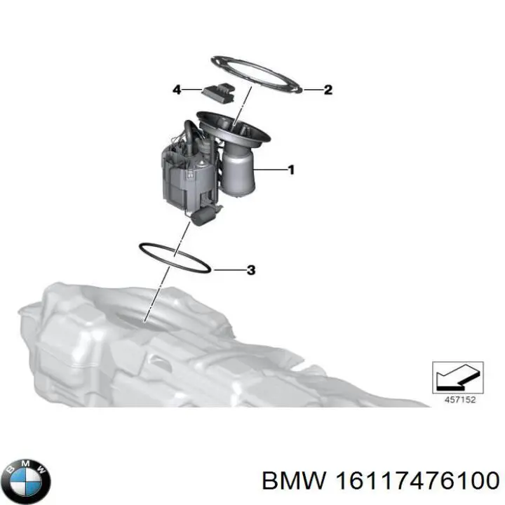  BMW 16117476100 precio, desde 23,75 EUR