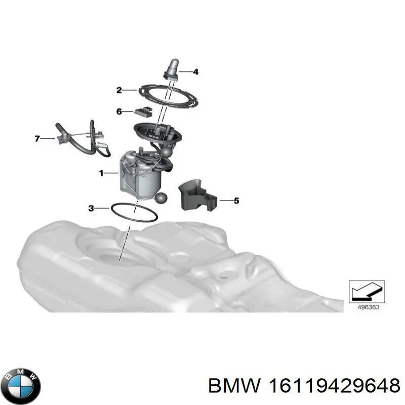 16119429648 BMW