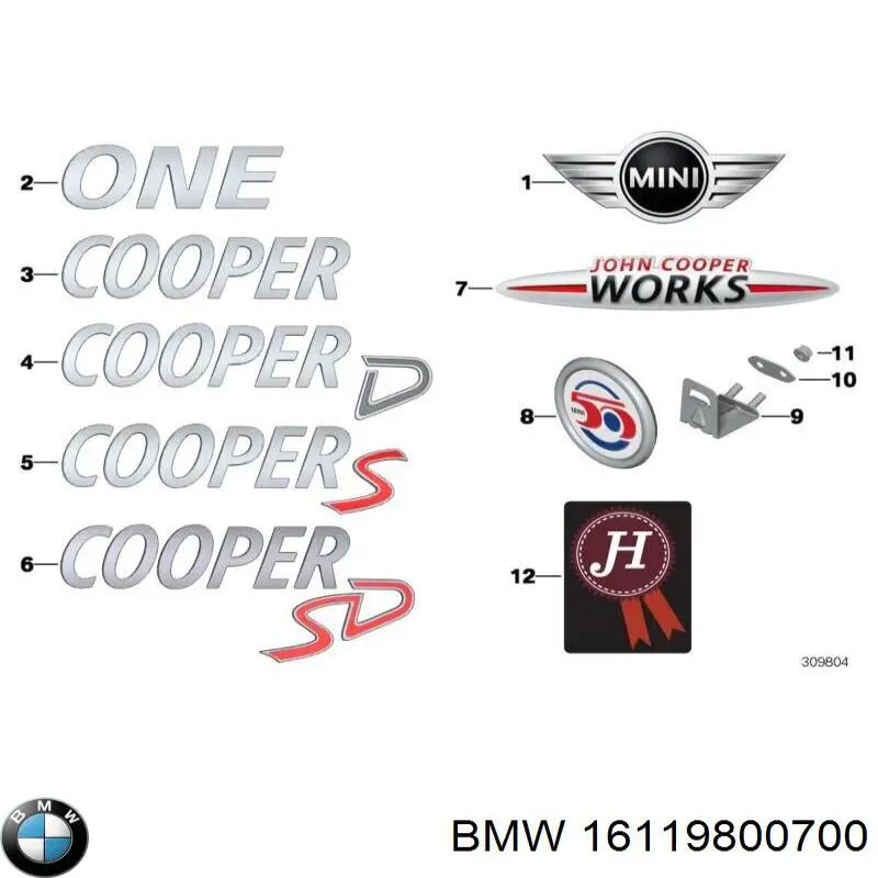 Comprar 16119800702 BMW 