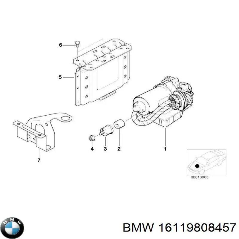  BMW 16119808457 precio, desde 1075,79 EUR