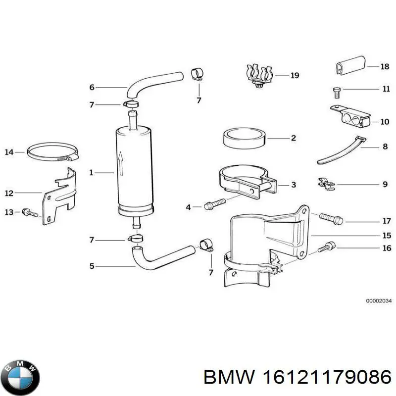 16121179086 BMW