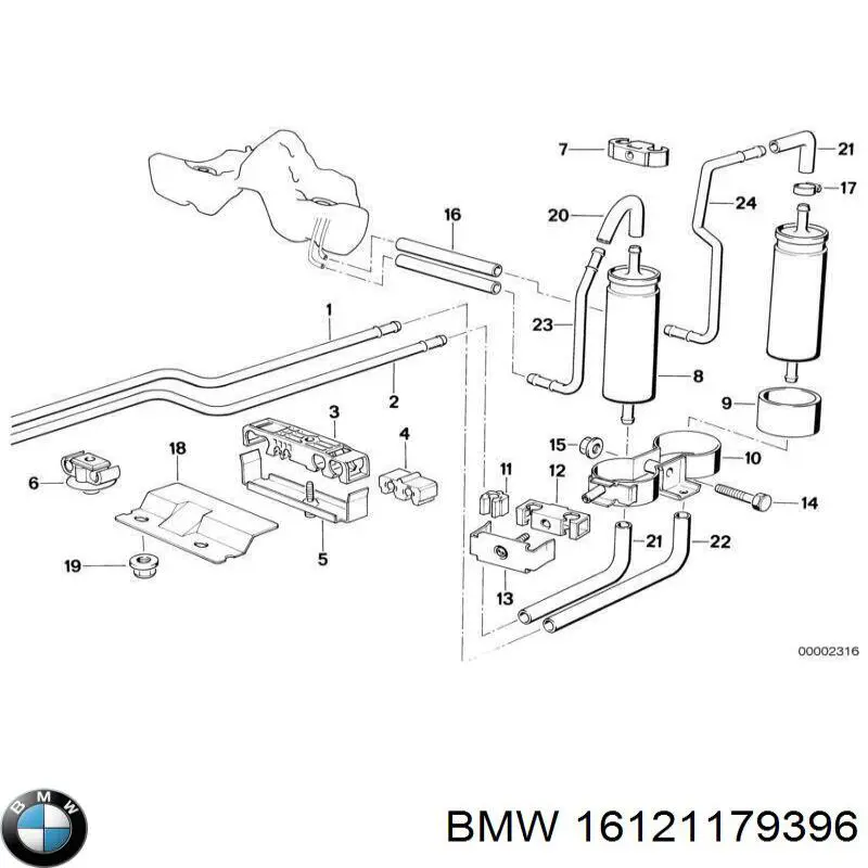 16121179396 BMW