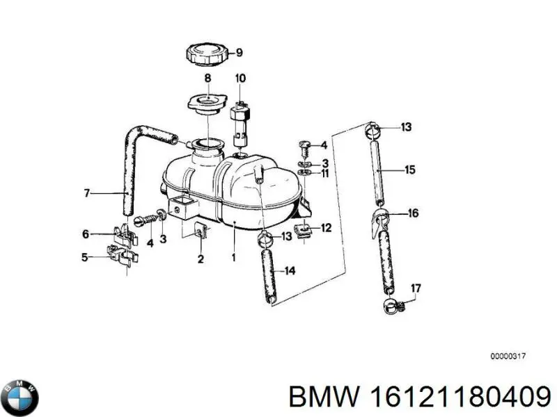 Comprar 16121180409 BMW Manguera de combustible universal
