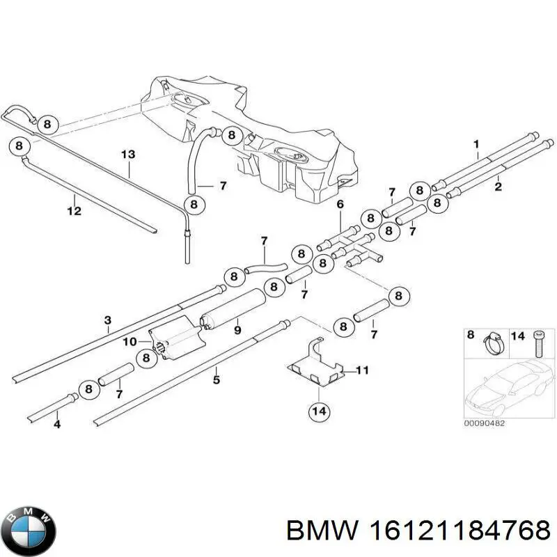 16121184768 BMW