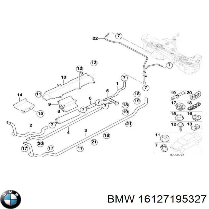  BMW 16127195327 precio, desde 9,90 EUR