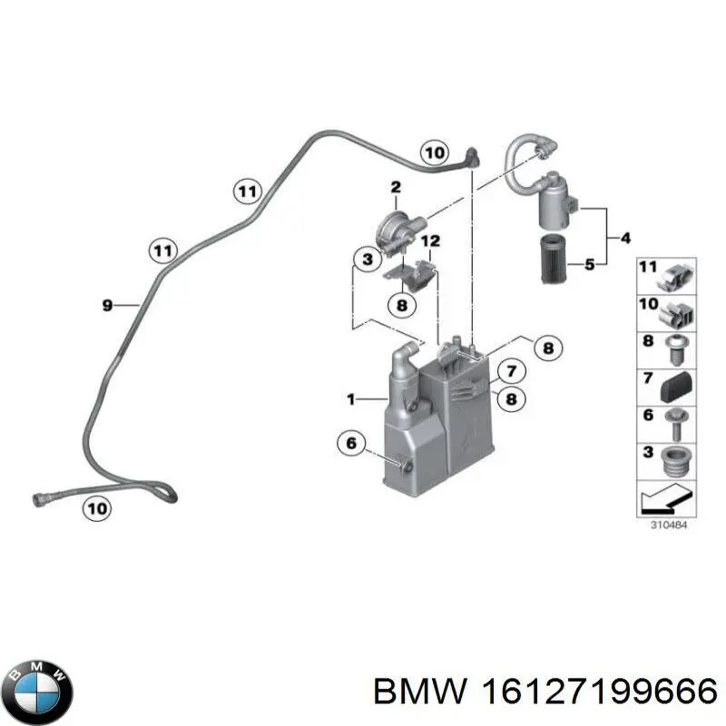 16127199666 BMW