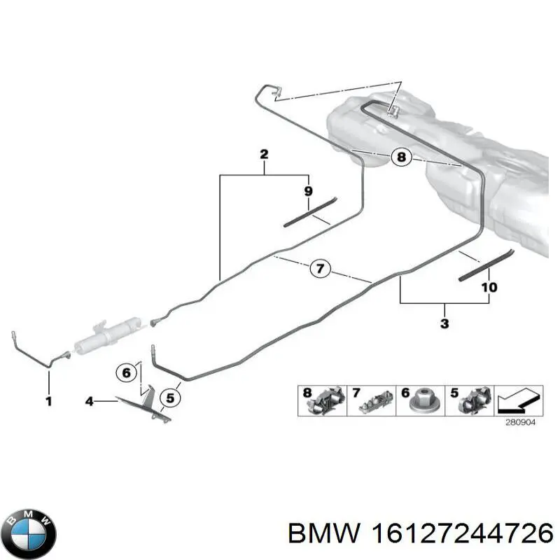  BMW 16127244726 precio, desde 70,73 EUR