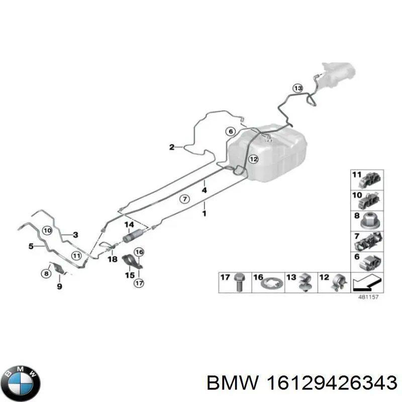 16129426343 BMW