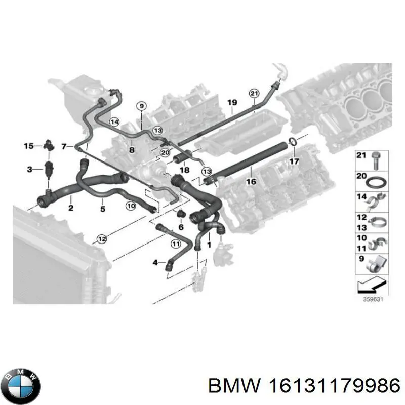 16131179986 BMW 