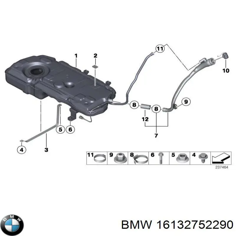 Comprar 16132752290 BMW Filtro diesel