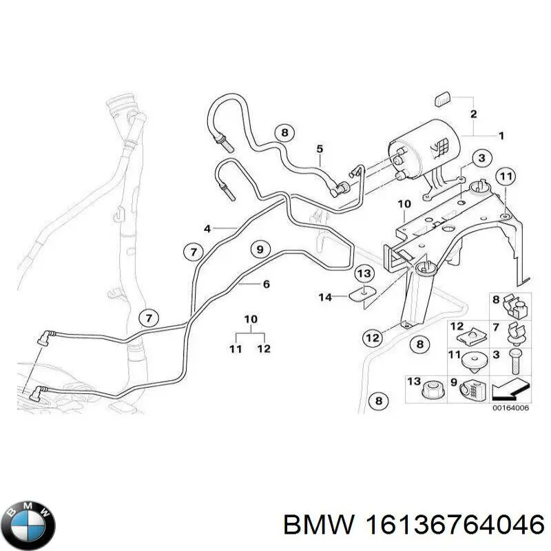 Comprar 16136764046 BMW Filtro diesel
