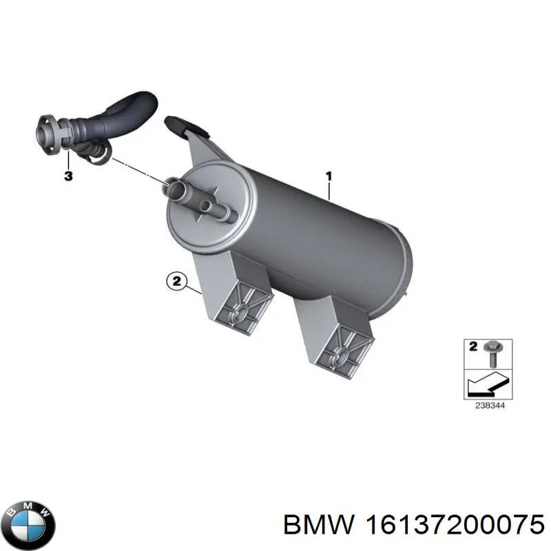 Comprar 16137200075 BMW Filtro diesel