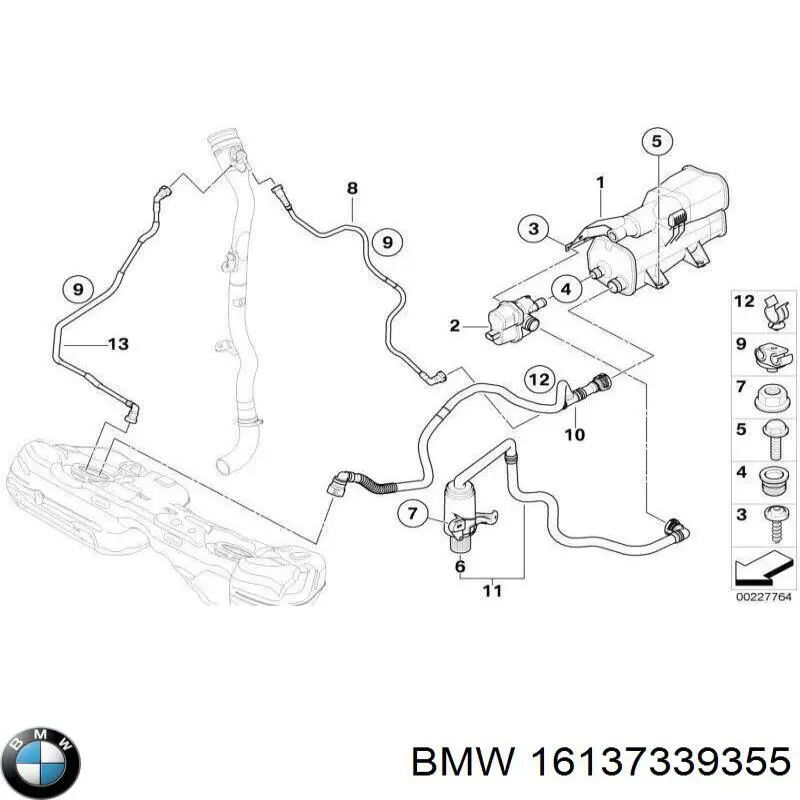 16137339355 BMW filtro combustible