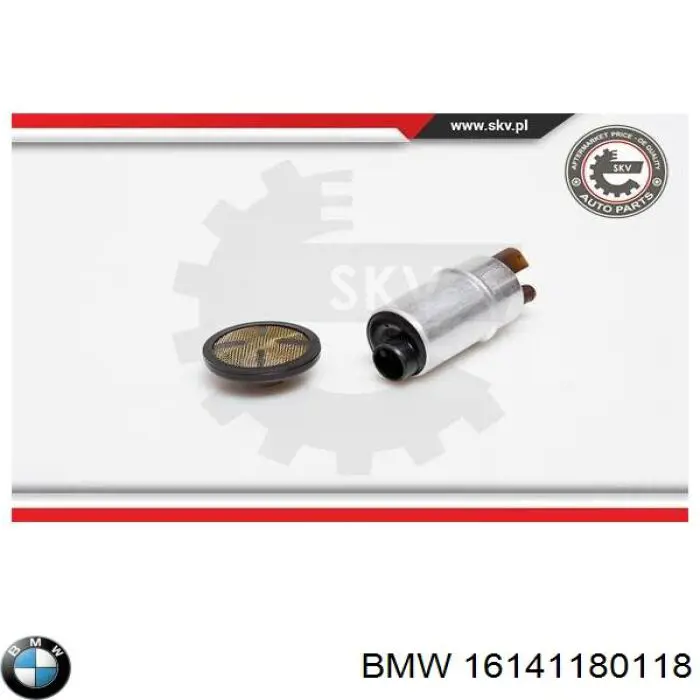 Bomba de combustible eléctrica sumergible  BMW 16141180118 precio, desde 43,50 EUR