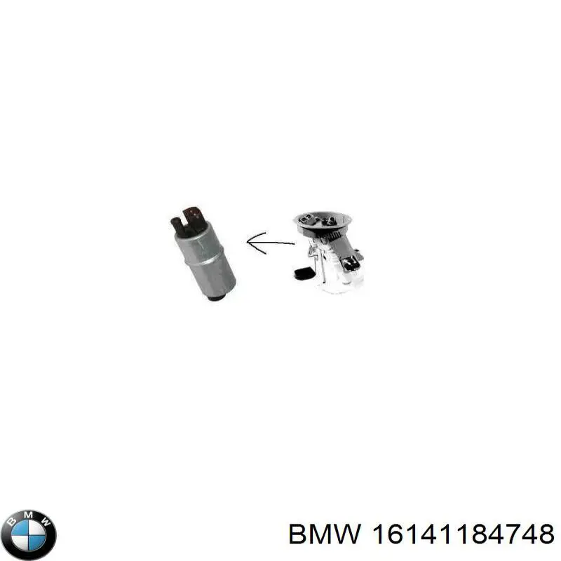 Bomba de combustible BMW 16141184748