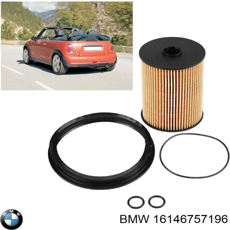 Comprar 16146757196 BMW Filtro diesel