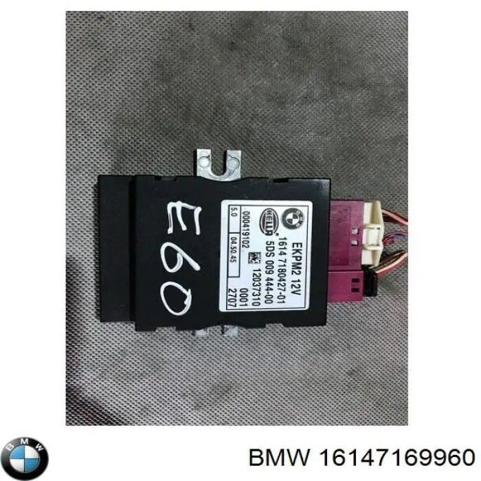 Módulo de control de bomba de combustible BMW 16147169960