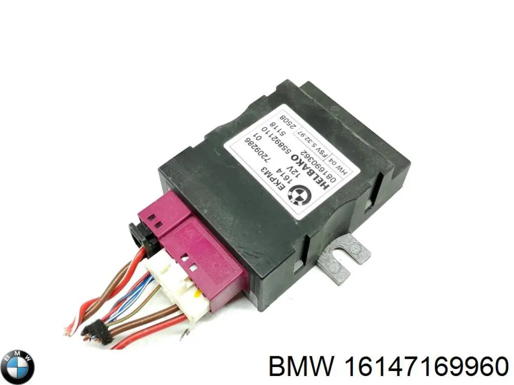 16146763811 BMW Módulo de control del motor de la bomba de combustible