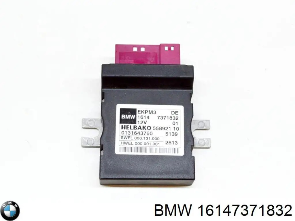 16147219343 BMW Módulo de control del motor de la bomba de combustible