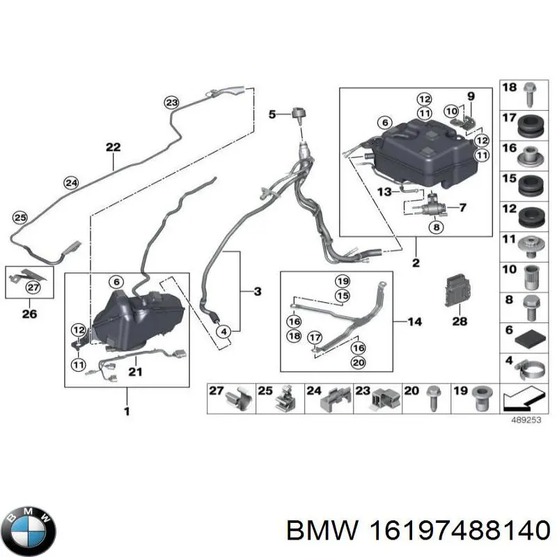 Comprar 16197488140 BMW Unidad de control AdBlue