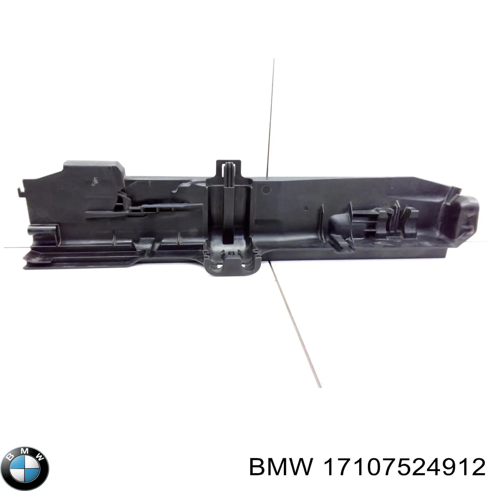 Soporte izquierdo del radiador BMW 17107524912 precio, desde 39,20 EUR