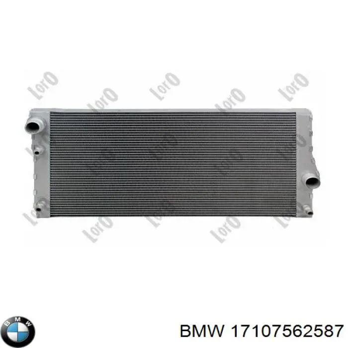 Radiador 17107562587 BMW