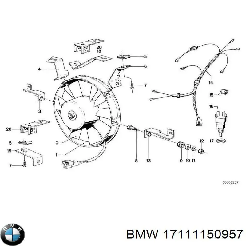 Água radiador BMW 17111150957 precio, desde 612,91 EUR