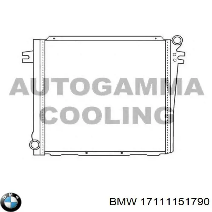 Comprar 17111151790 BMW Radiador de auto