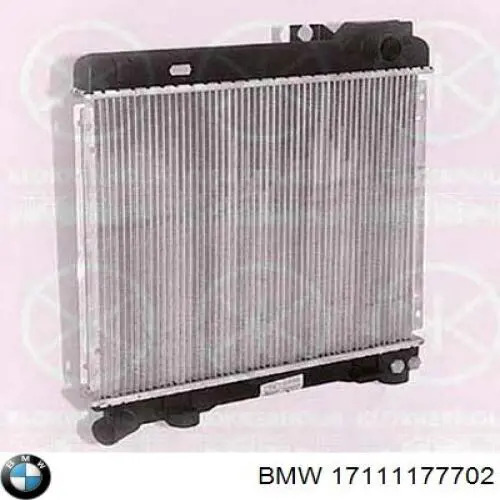 Radiador 17111177702 BMW