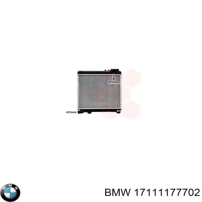 Água radiador BMW 17111177702 precio, desde 130,26 EUR
