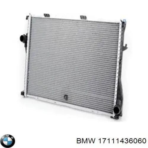 17111436060 BMW radiador refrigeración del motor